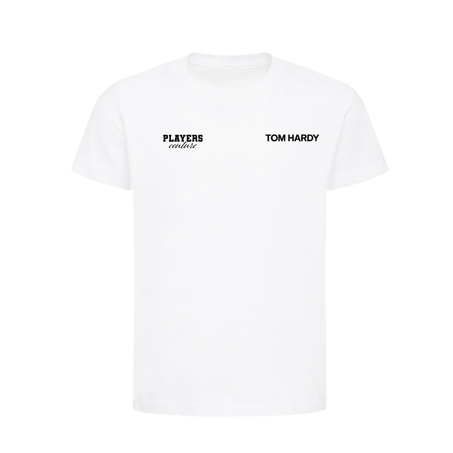 Tom Hardy Logo Players Couture Kids T-Shirt White