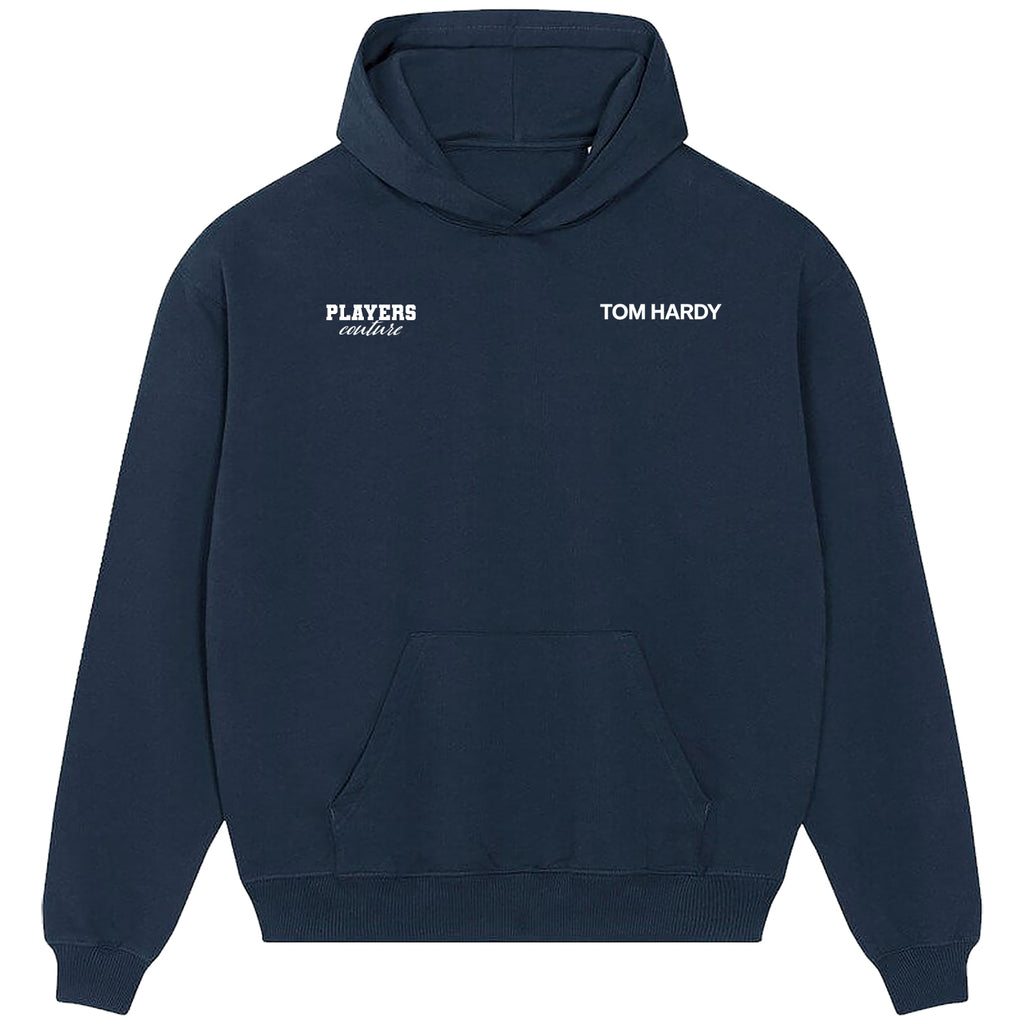Tom Hardy Logo Players Couture Men's Casual Hoodie Navy
