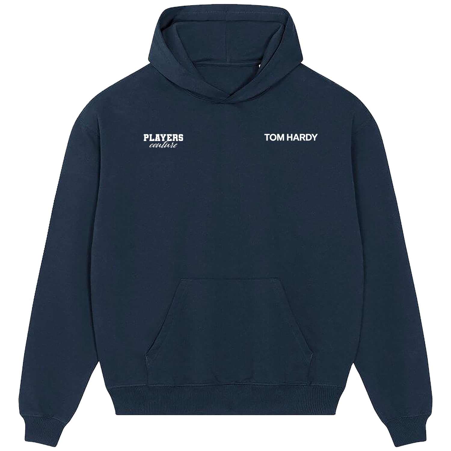 Tom Hardy Logo Players Couture Men's Casual Hoodie Navy