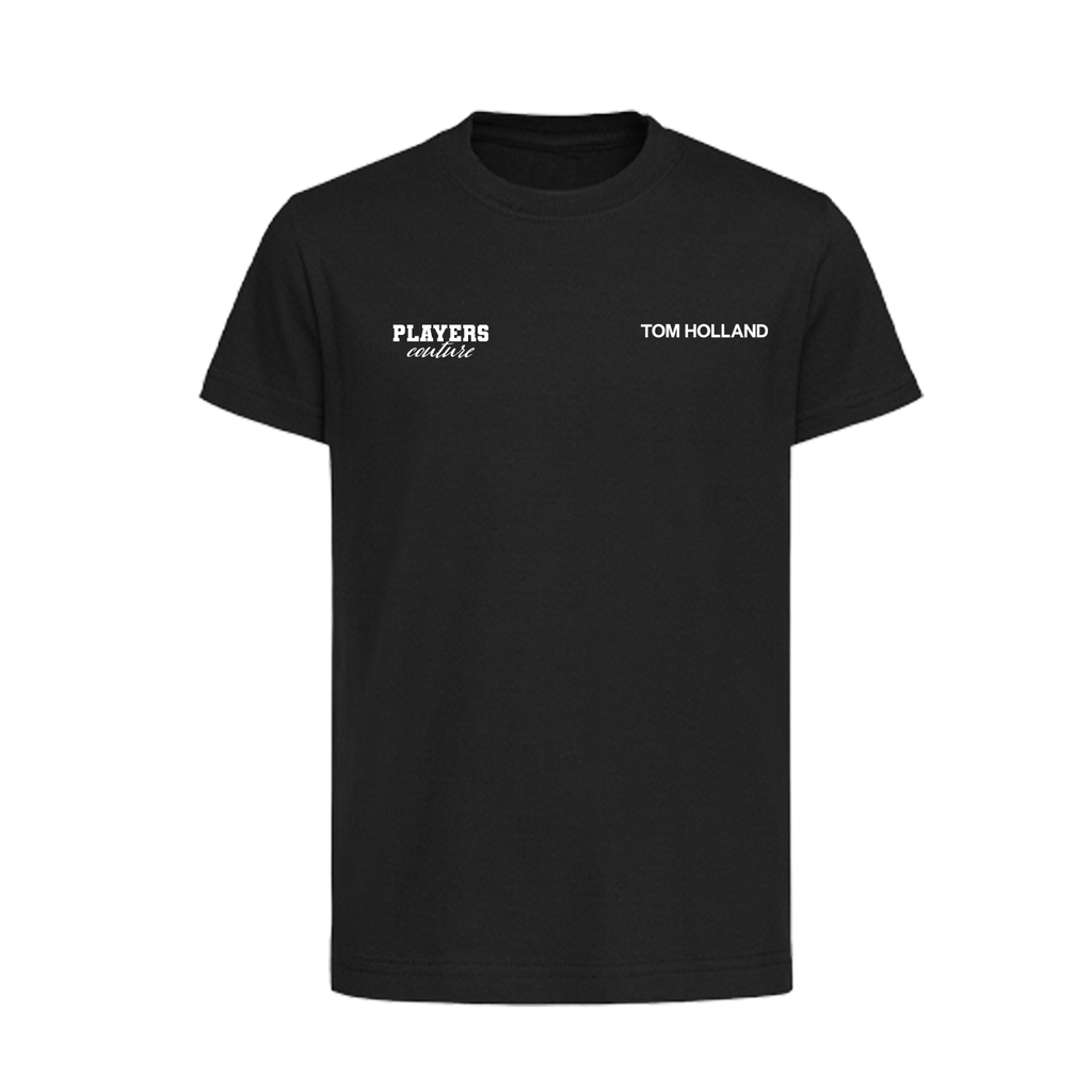 Tom Holland Logo Players Couture Kids T-Shirt Black