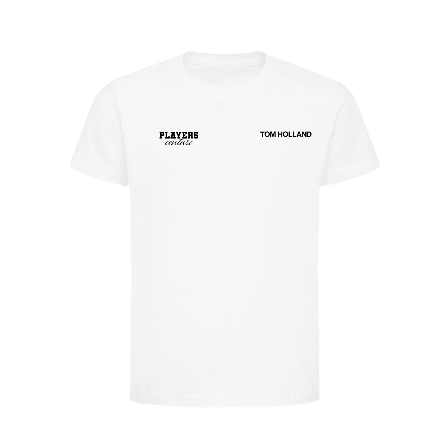 Tom Holland Logo Players Couture Kids T-Shirt White
