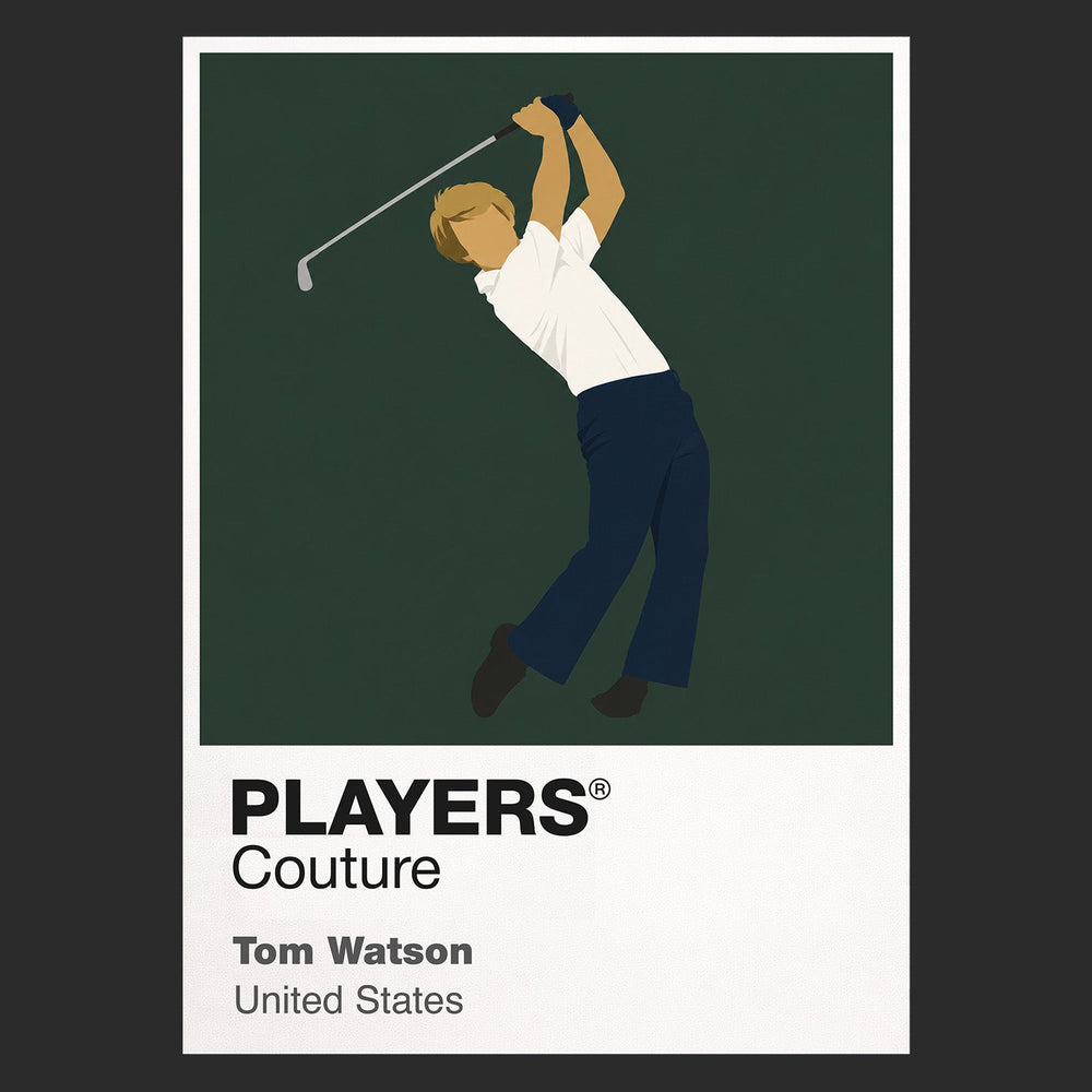 Tom Watson Golf Icon Frame Men's Polo Shirt