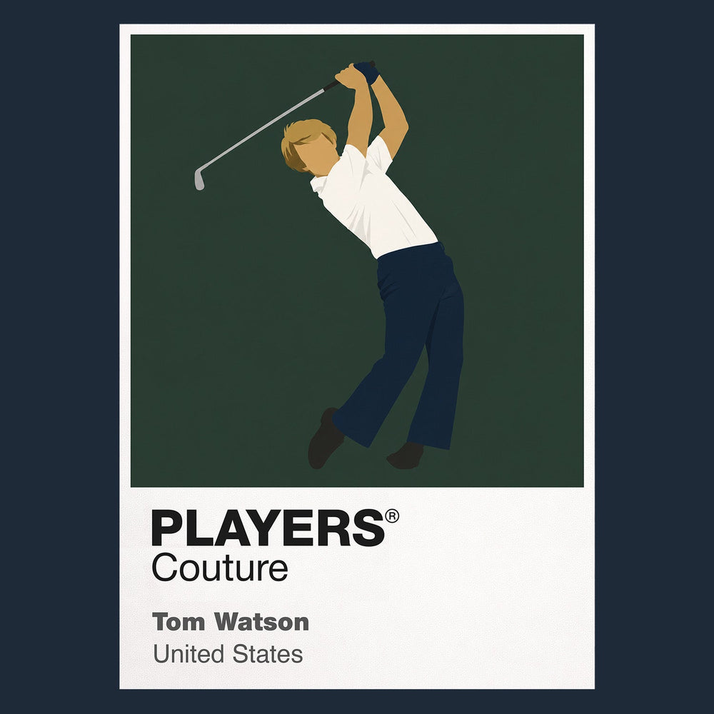 Tom Watson Golf Icon Frame Men's Polo Shirt