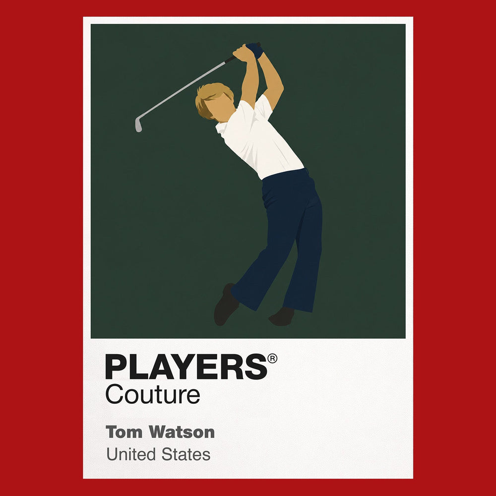 Tom Watson Golf Icon Frame Men's Polo Shirt