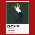 Tom Watson Golf Icon Frame Men's Polo Shirt