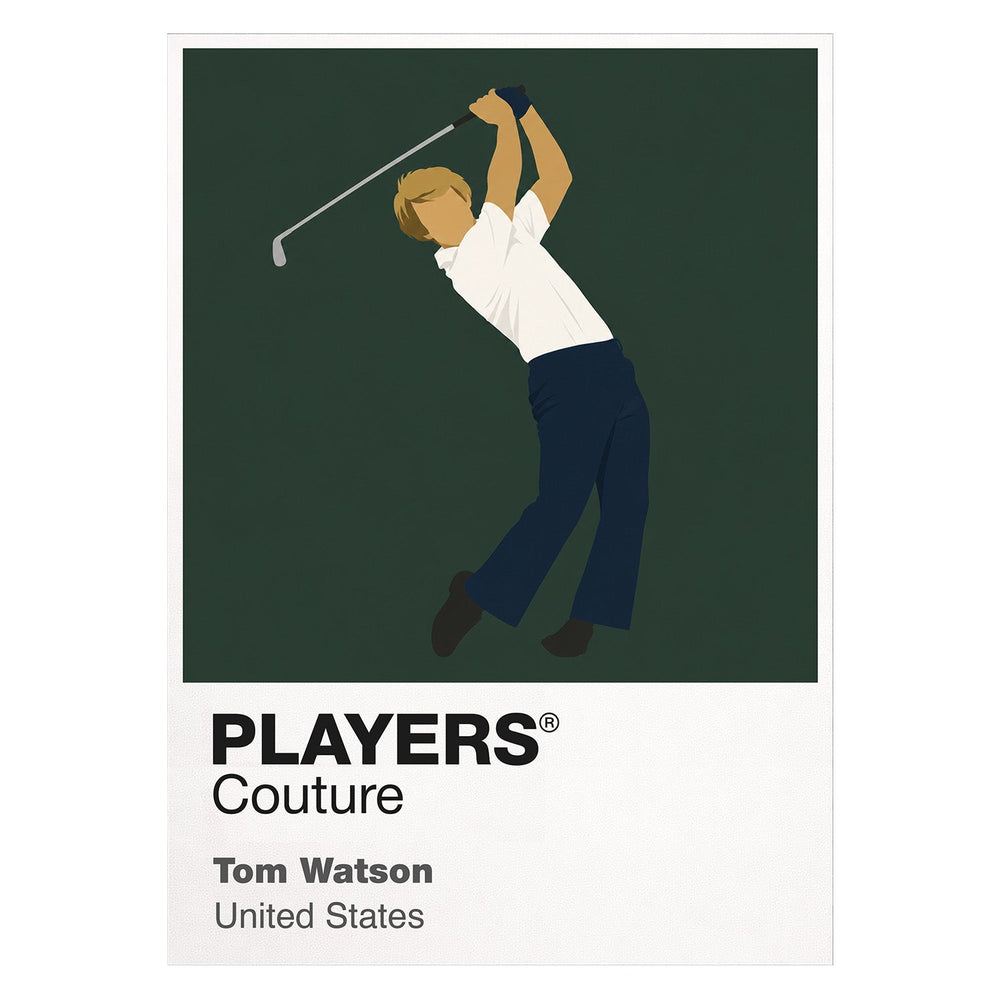 Tom Watson Golf Icon Frame Men's Polo Shirt