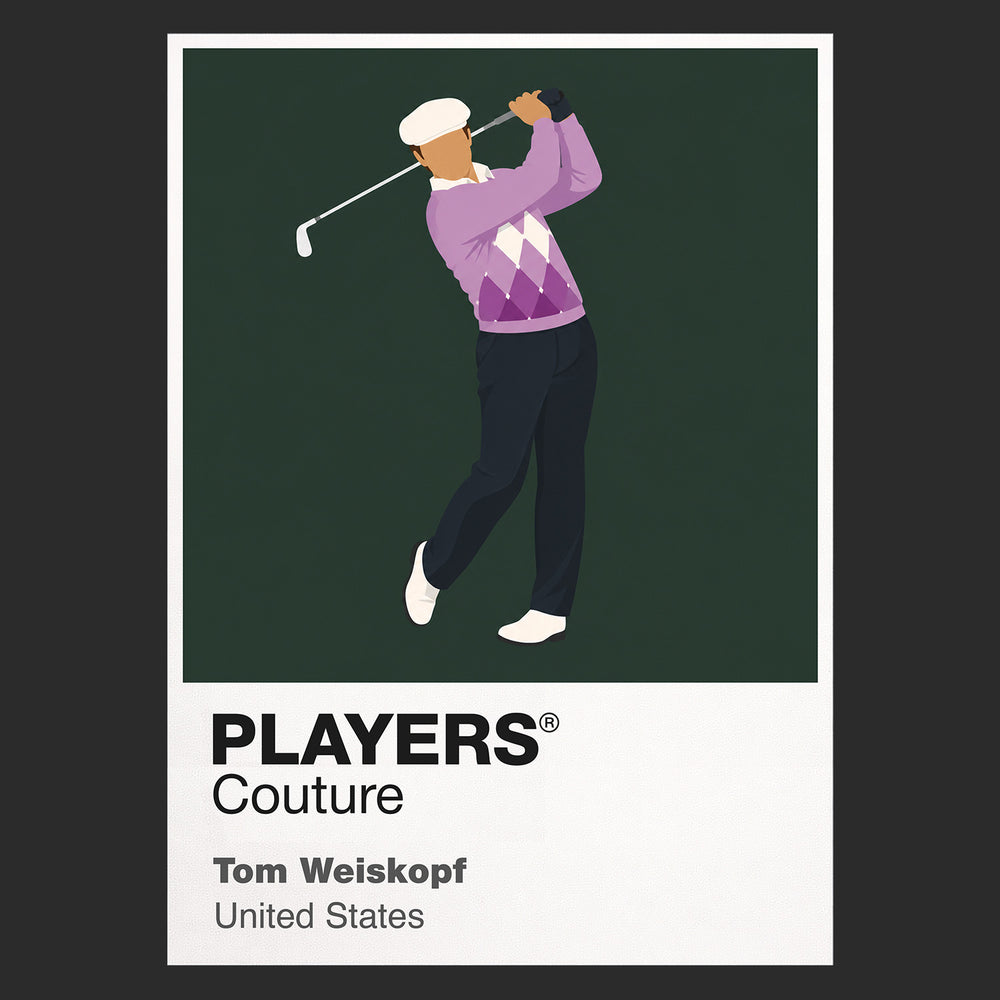Tom Weiskopt Golf Icon Frame Men's Hoodie