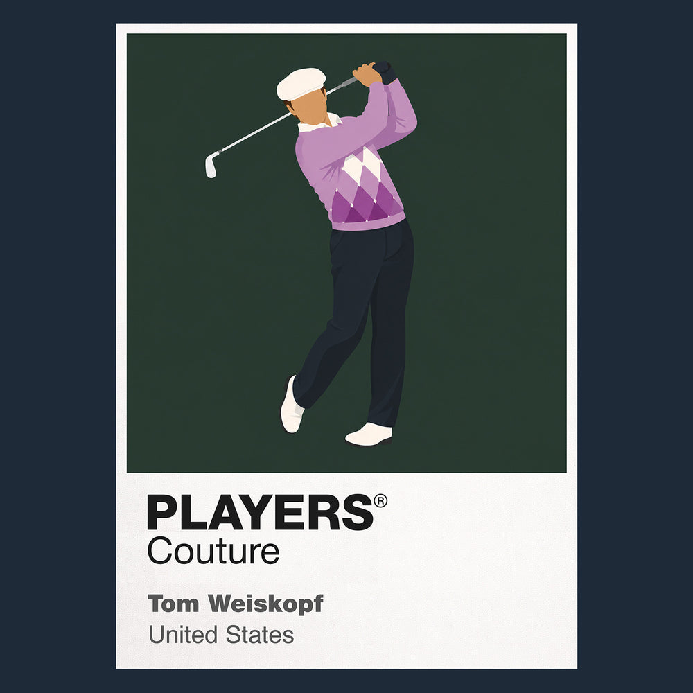 Tom Weiskopt Golf Icon Frame Men's Hoodie