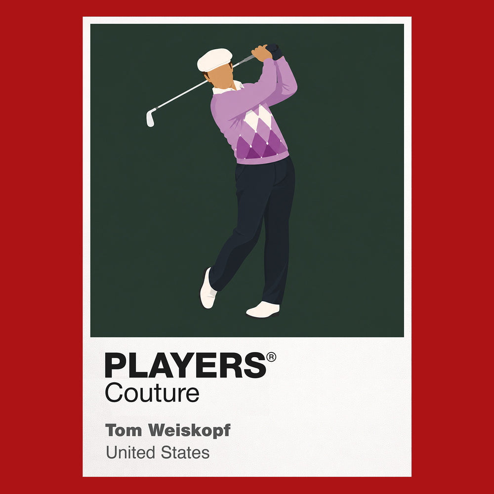 Tom Weiskopt Golf Icon Frame Men's Hoodie