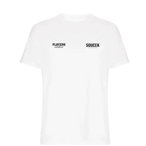 Tomas Soucek t-shirt – white men's t-shirt featuring the Tomas Soucek Players Couture logo