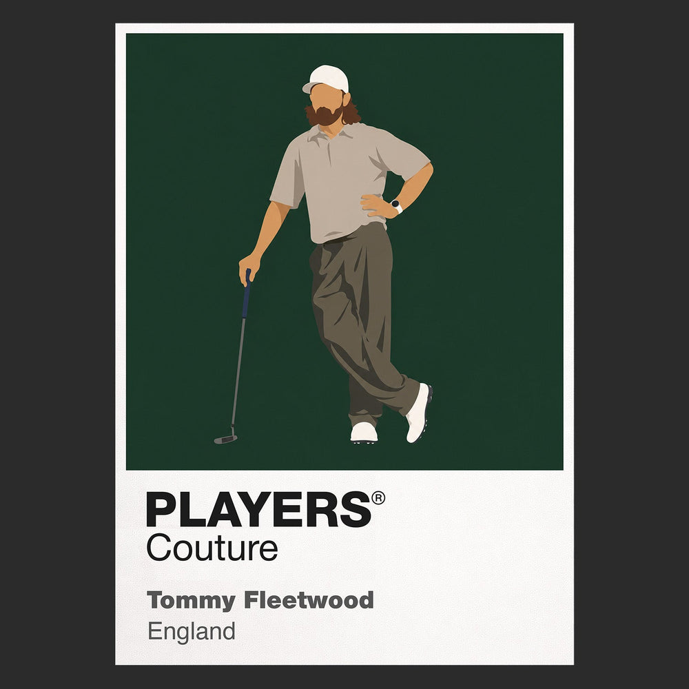 Tommy Fleetwood Golf Icon Frame Men's Polo Shirt