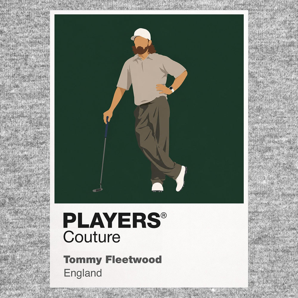 Tommy Fleetwood Golf Icon Frame Men's Polo Shirt
