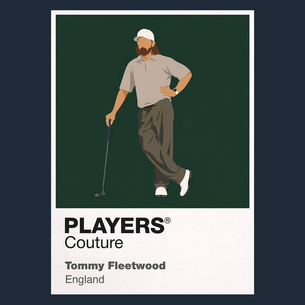 Tommy Fleetwood Golf Icon Frame Men's Polo Shirt