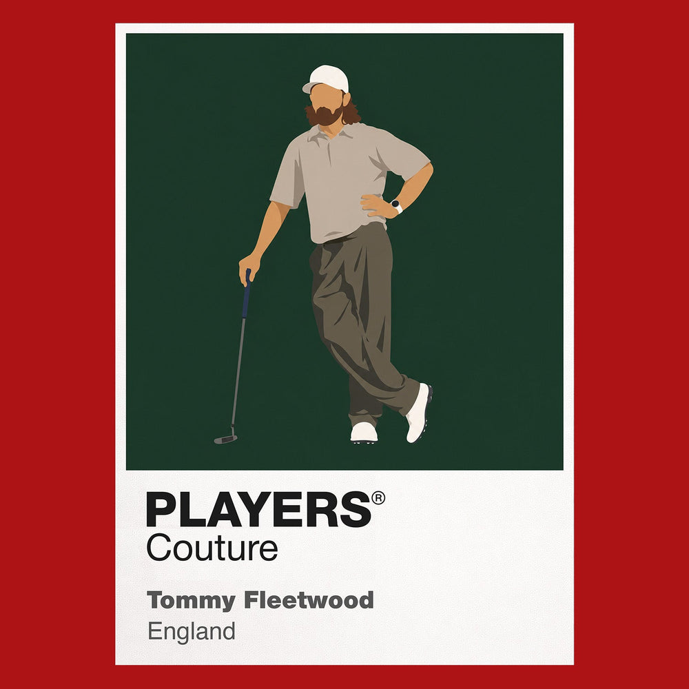 Tommy Fleetwood Golf Icon Frame Men's Polo Shirt