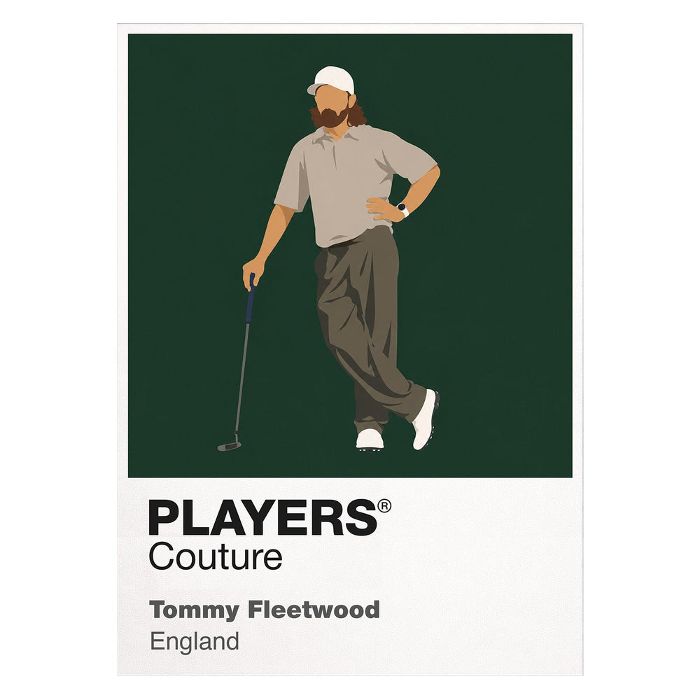Tommy Fleetwood Golf Icon Frame Men's Polo Shirt