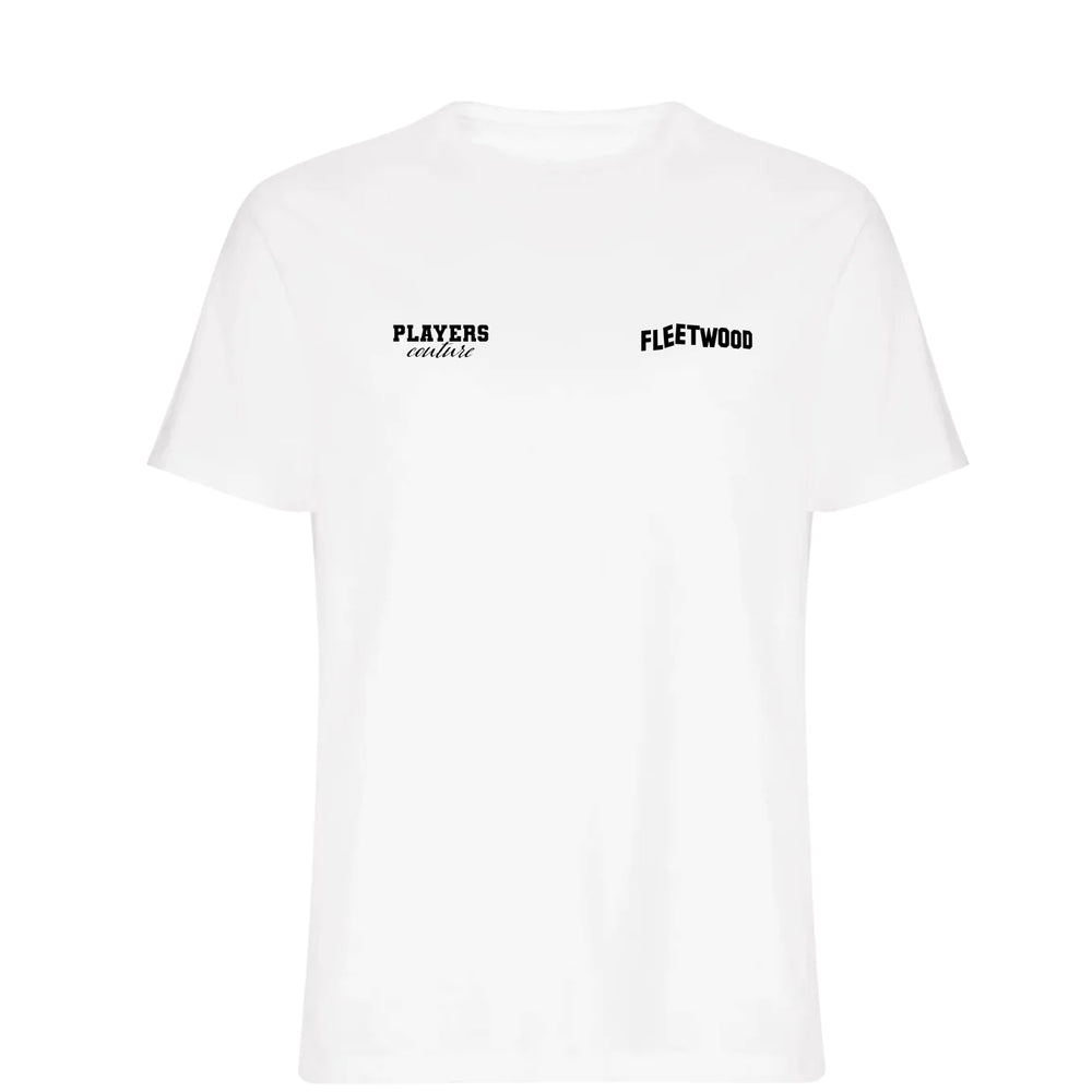 Tommy Fleetwood Logo Players Couture Men's T-Shirt White