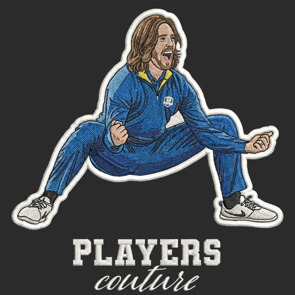 Tommy Fleetwood Badge Players Couture Men's Hoodie