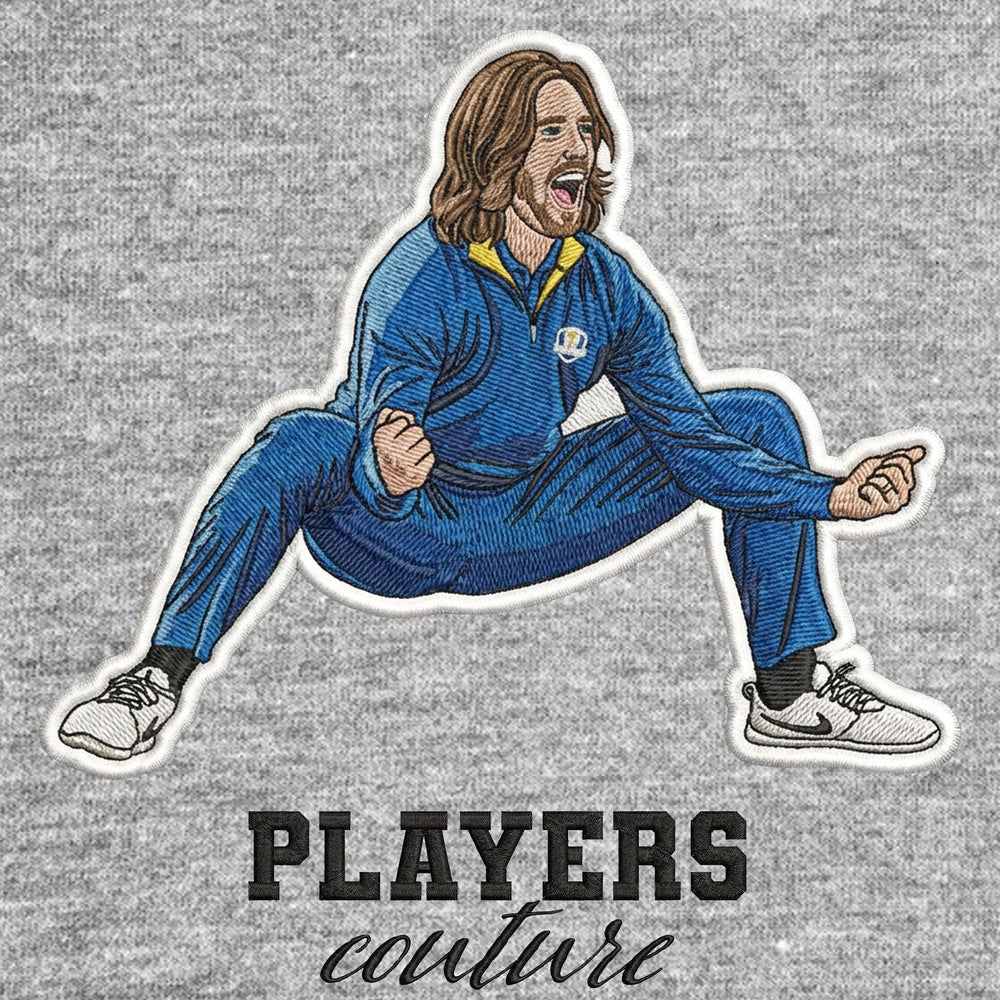 Tommy Fleetwood Badge Players Couture Men's Hoodie