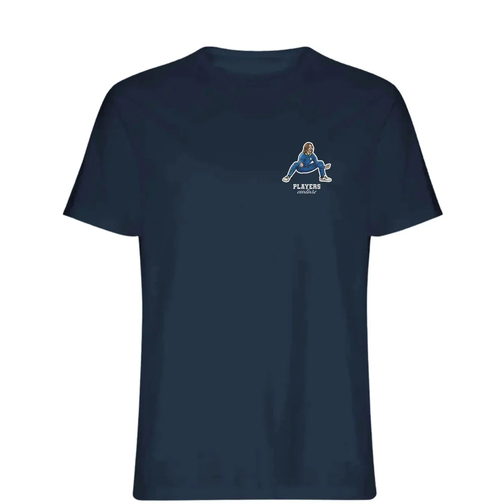 Tommy Fleetwood t-shirt – navy men's t-shirt featuring the Tommy Fleetwood Players Couture logo