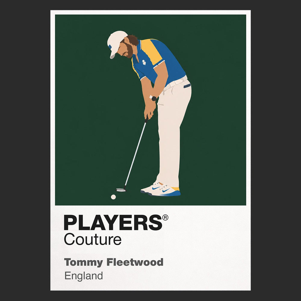 Tommy Fleetwood Ryder Cup Golf Icon Frame Men's Polo Shirt