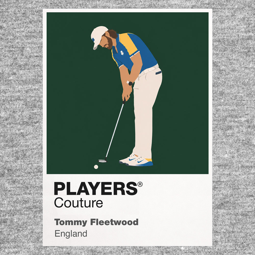 Tommy Fleetwood Ryder Cup Golf Icon Frame Men's Hoodie