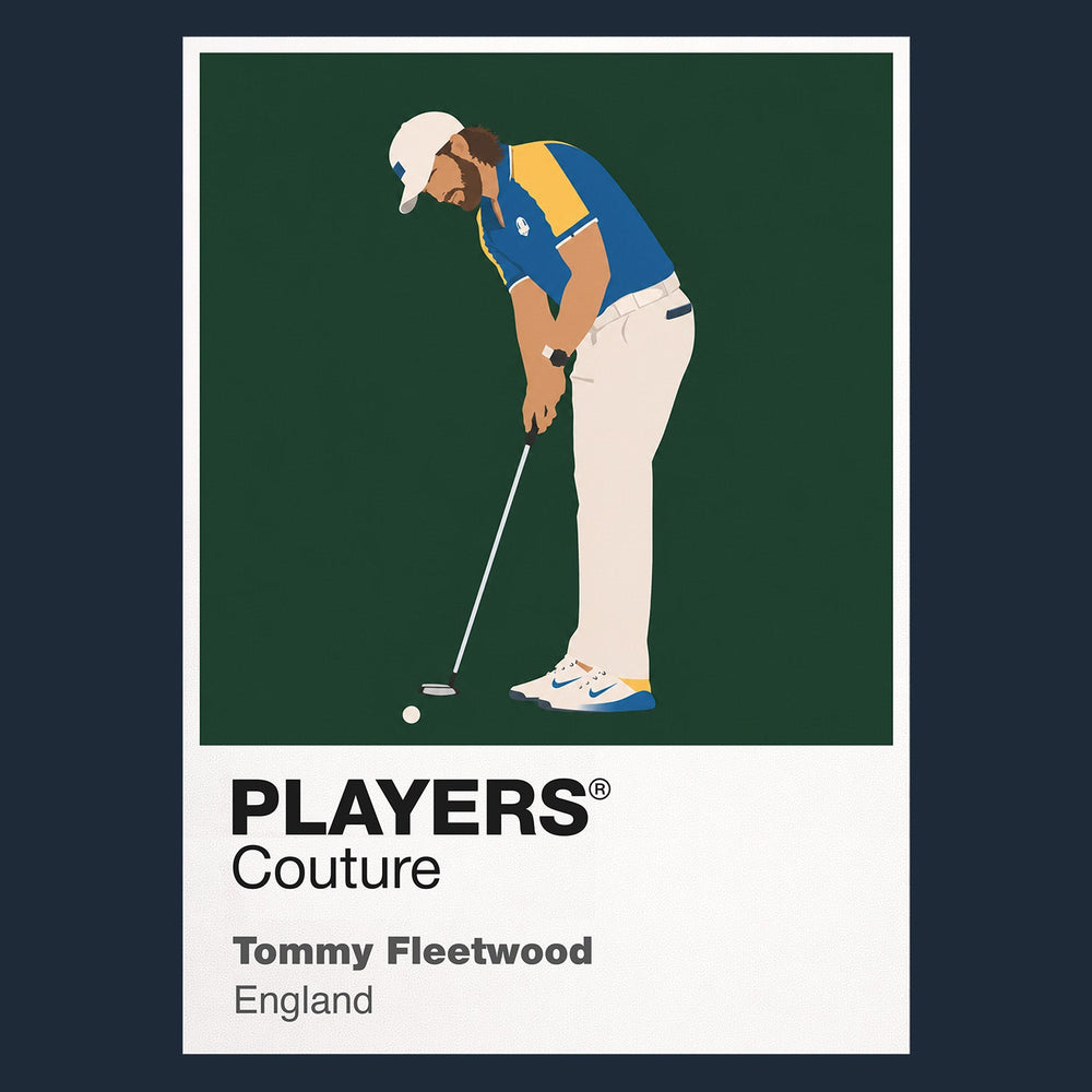 Tommy Fleetwood Ryder Cup Golf Icon Frame Men's Polo Shirt