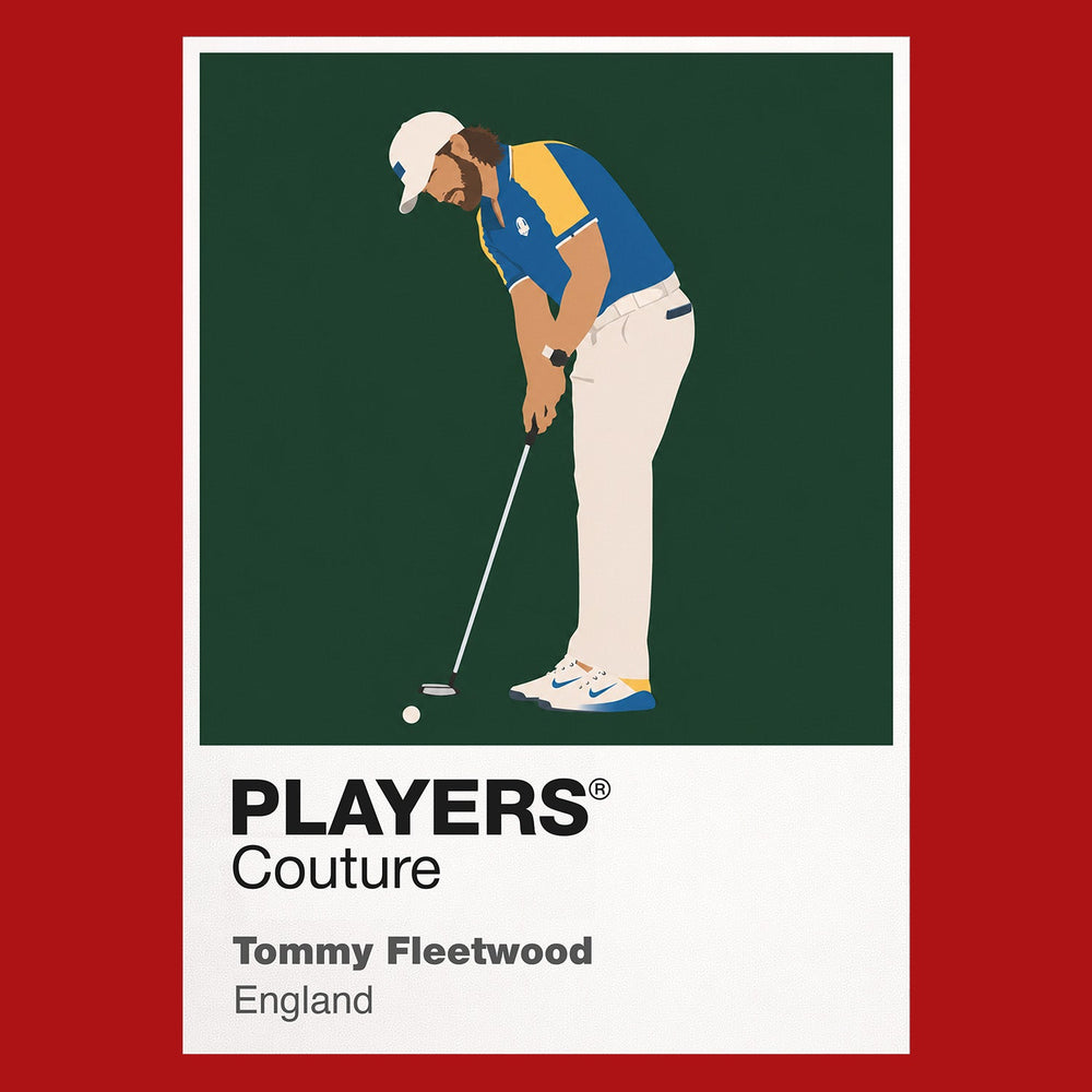 Tommy Fleetwood Ryder Cup Golf Icon Frame Men's Polo Shirt