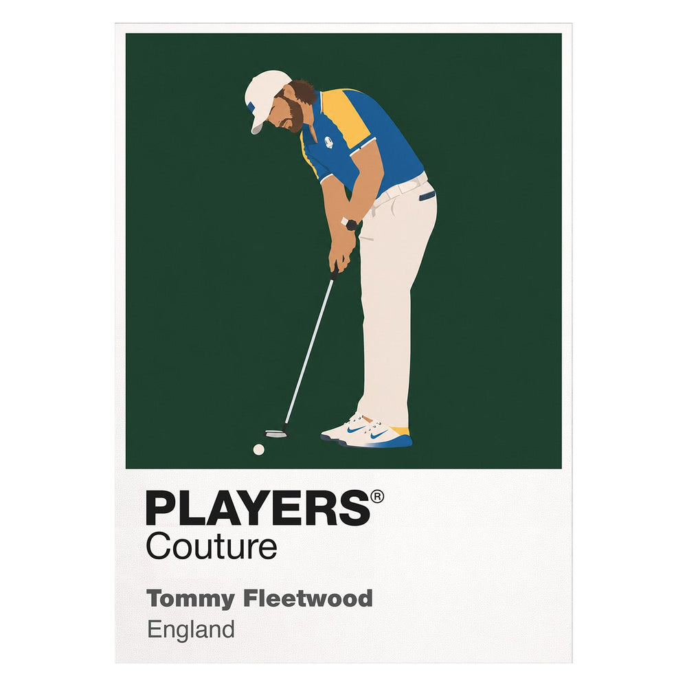 Tommy Fleetwood Ryder Cup Golf Icon Frame Men's Polo Shirt
