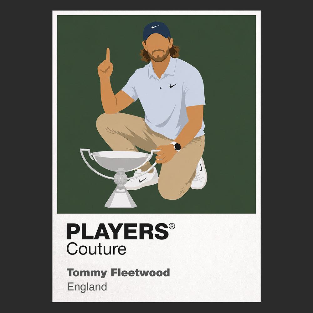 Tommy Fleetwood FedEx Cup Golf Icon Frame - Icon Design (View 2)