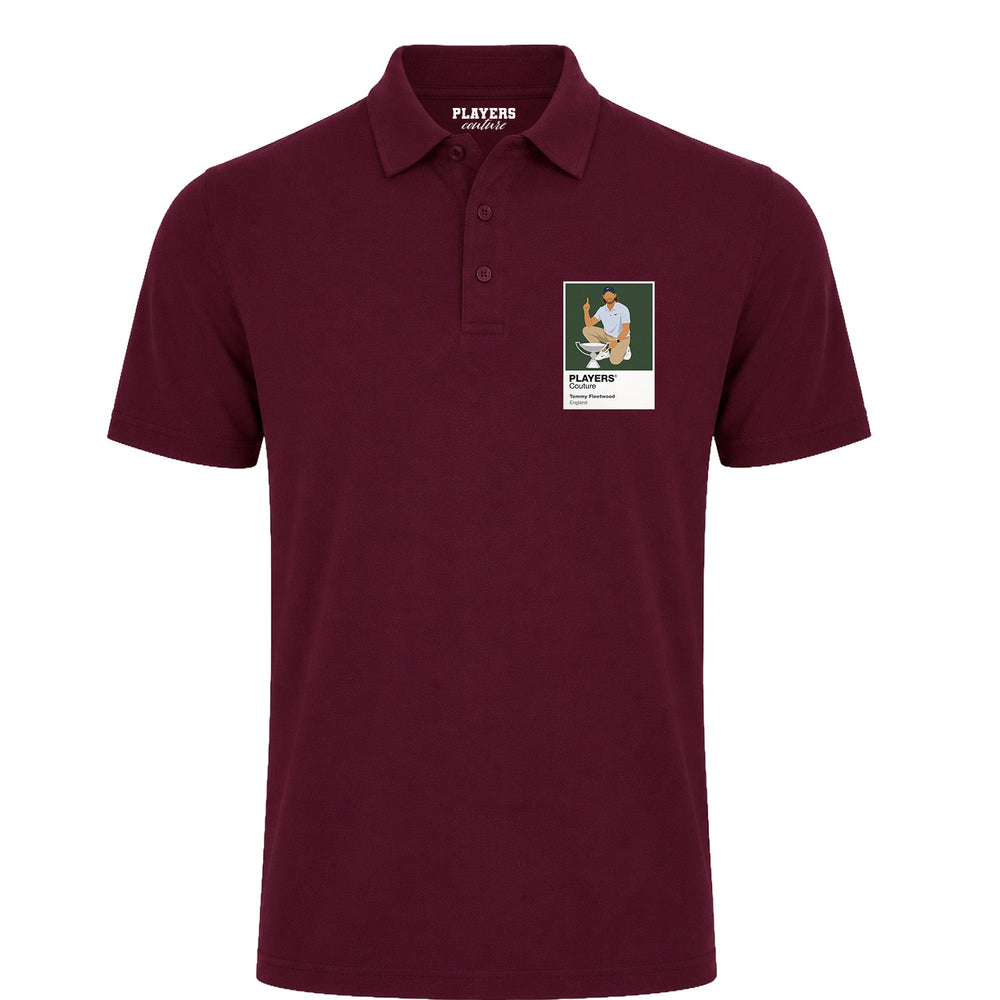 Tommy Fleetwood FedEx Cup Golf Icon Frame Men's Polo Shirt