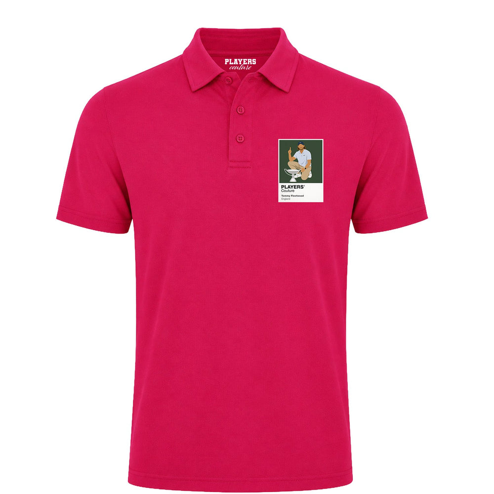Tommy Fleetwood FedEx Cup Golf Icon Frame Men's Polo Shirt
