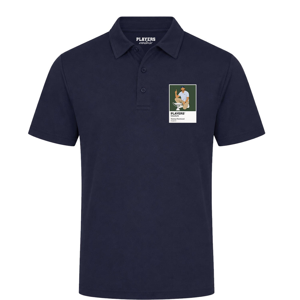 Tommy Fleetwood FedEx Cup Golf Icon Frame Men's Polo Shirt