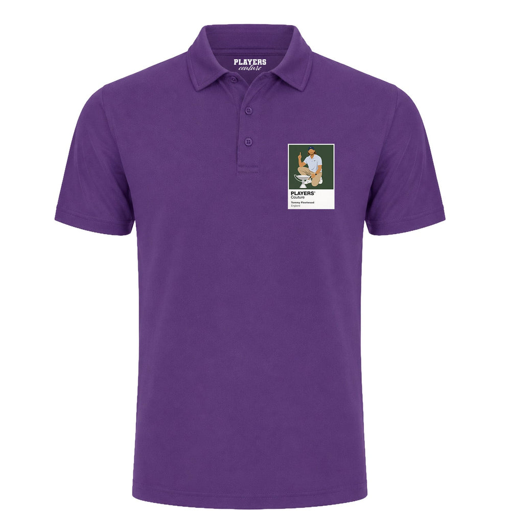 Tommy Fleetwood FedEx Cup Golf Icon Frame Men's Polo Shirt