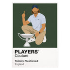 Tommy Fleetwood FedexCup Golf Icon Frame Men's T-Shirt