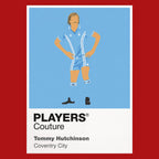 Tommy Hutchinson Coventry City Icon Frame — Red