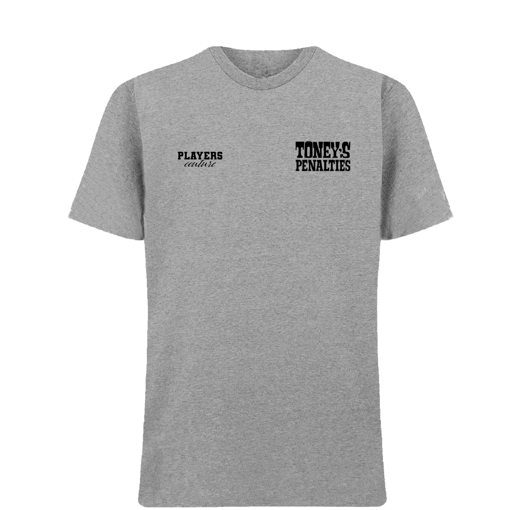 Ivan Toney Logo Players Couture Mens T-Shirt Gray