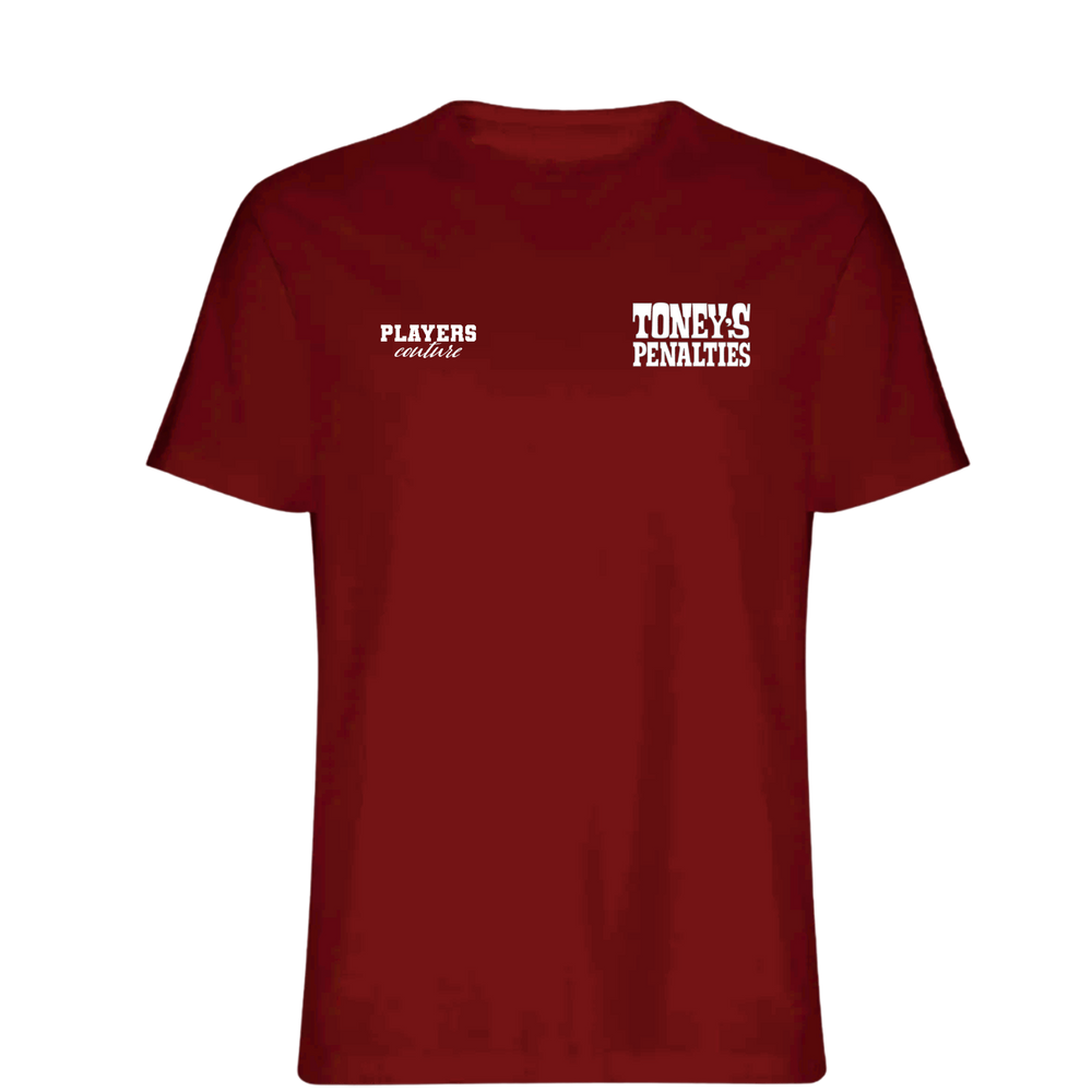 Ivan Toney Logo Players Couture Mens T-Shirt Red