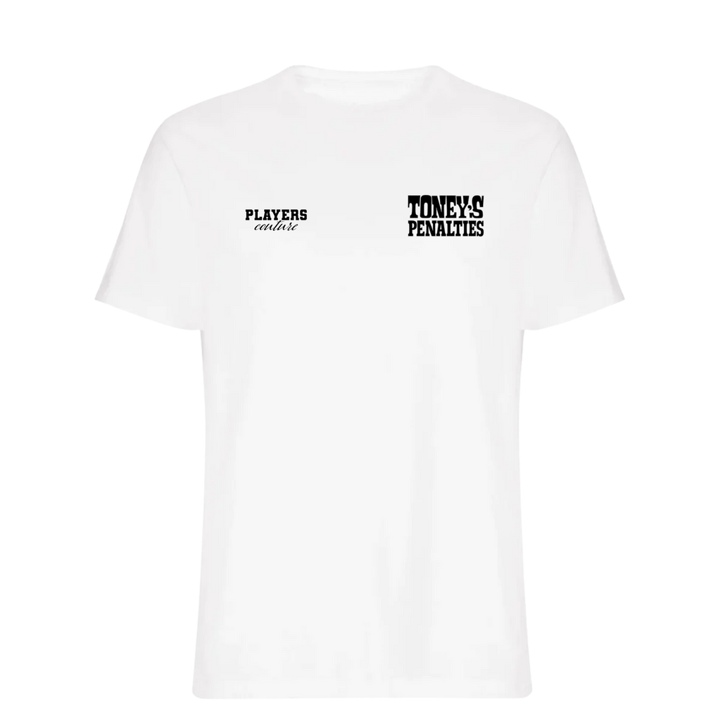 Ivan Toney Logo Players Couture Mens T-Shirt White