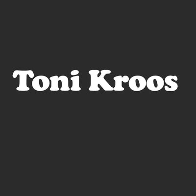 Toni Kroos Logo - Icon Design