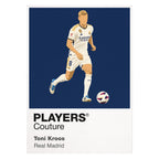 Toni Kroos Real Madrid white Icon Frame artwork detail