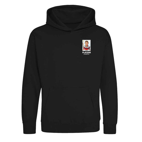 Toni Kroos World Cup Sticker Kids Hoodie – toni kroos sticker kids black hoodie Players Couture design