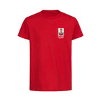 Toni Kroos World Cup Sticker Kids T-Shirt – toni kroos sticker kids red tshirt Players Couture design