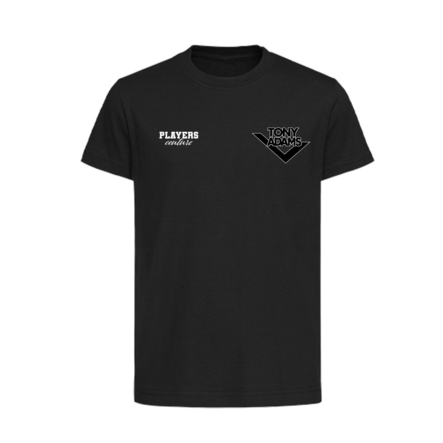 Tony Adams Logo Players Couture Kids T-Shirt Black