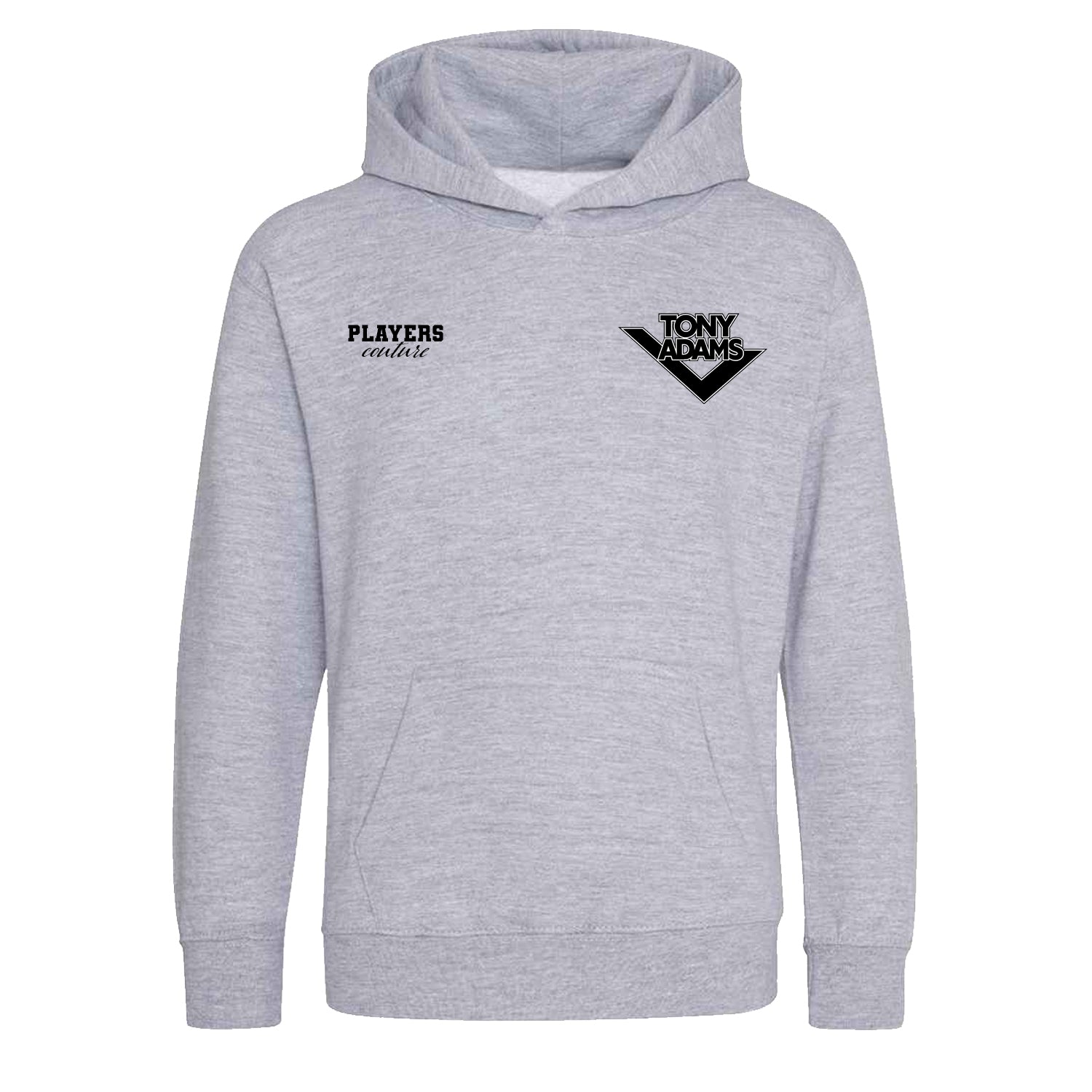 Tony Adams Logo Players Couture Kids Hoodie Gray