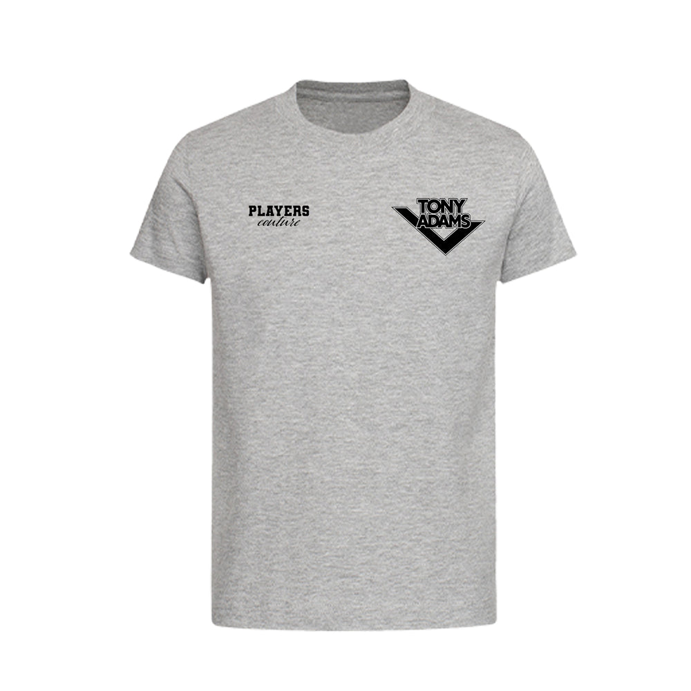 Tony Adams Logo Players Couture Kids T-Shirt Gray