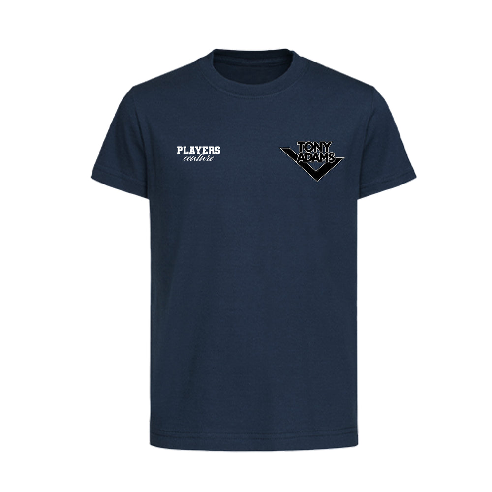Tony Adams Logo Players Couture Kids T-Shirt Navy