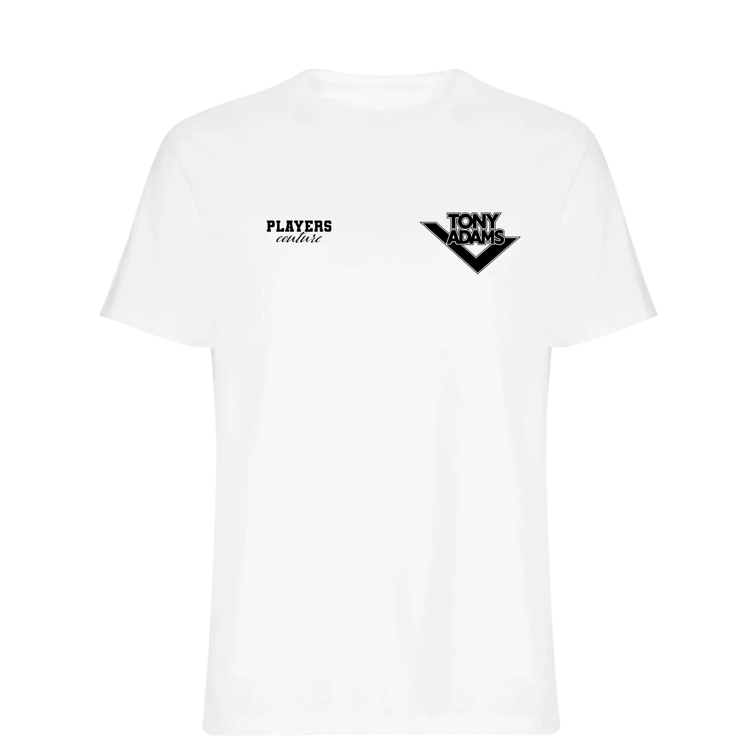 Tony Adams Logo Players Couture Mens T-Shirt White