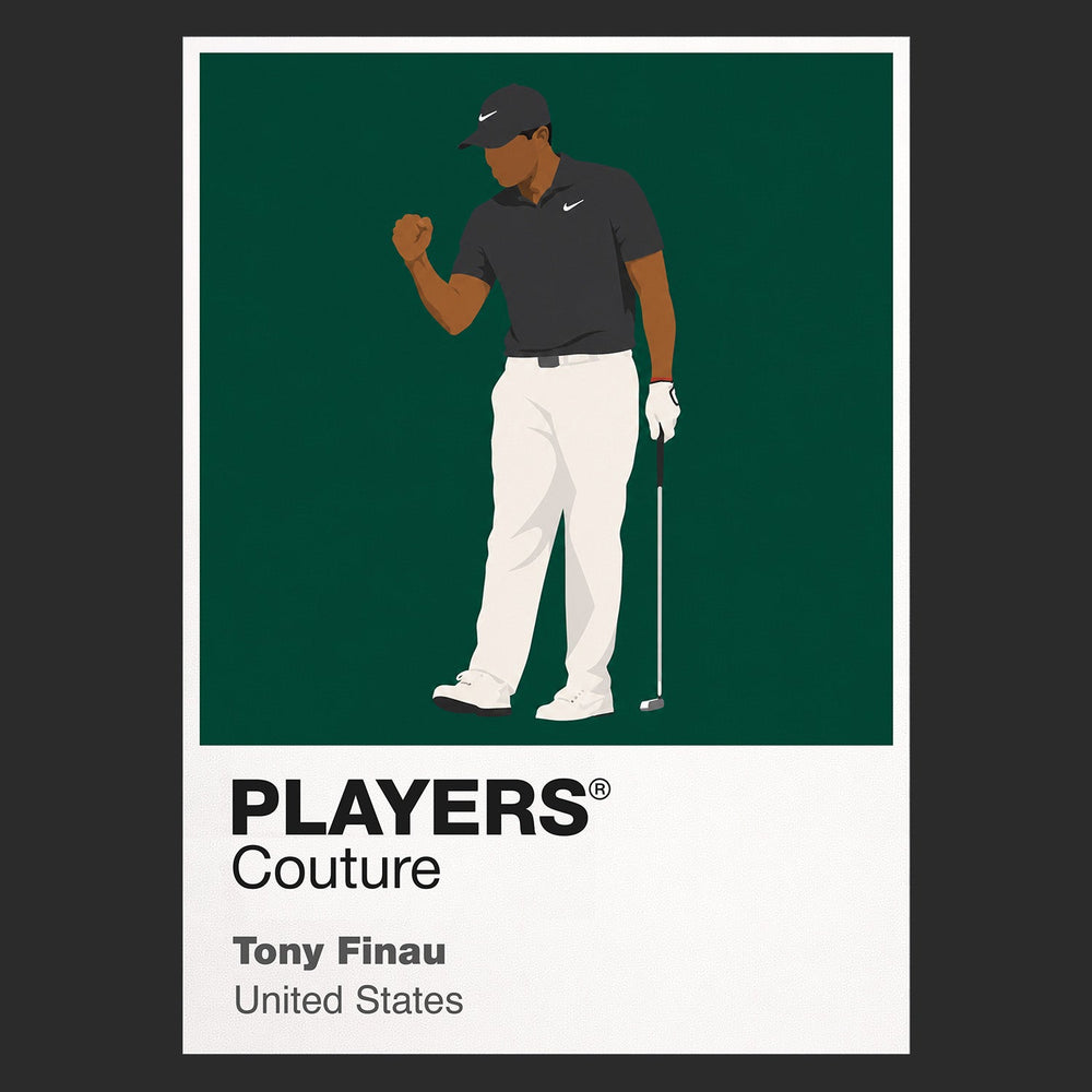 Tony Finau Golf Icon Frame Men's Polo Shirt