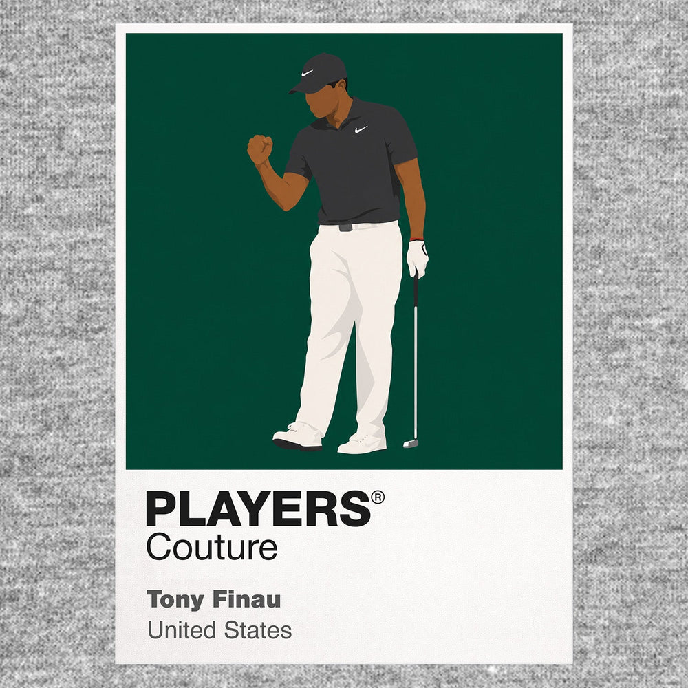 Tony Finau Golf Icon Frame Men's Polo Shirt