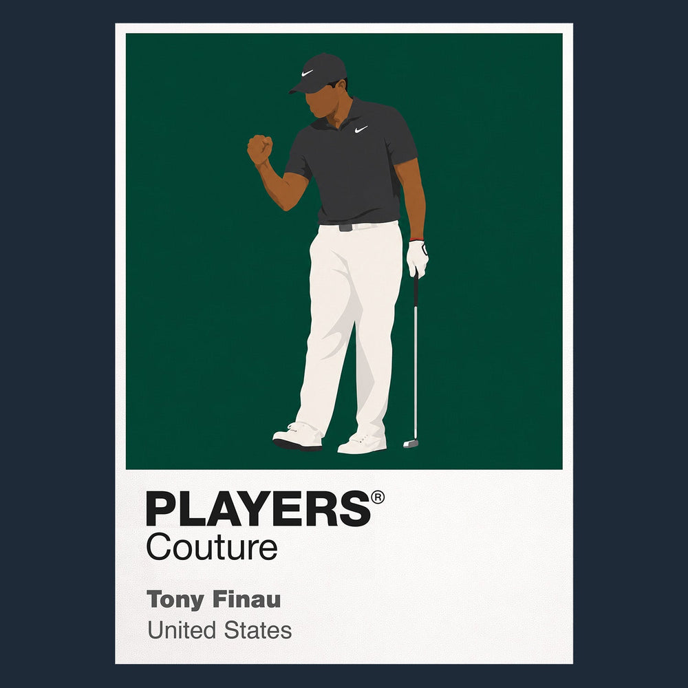 Tony Finau Golf Icon Frame Men's Polo Shirt